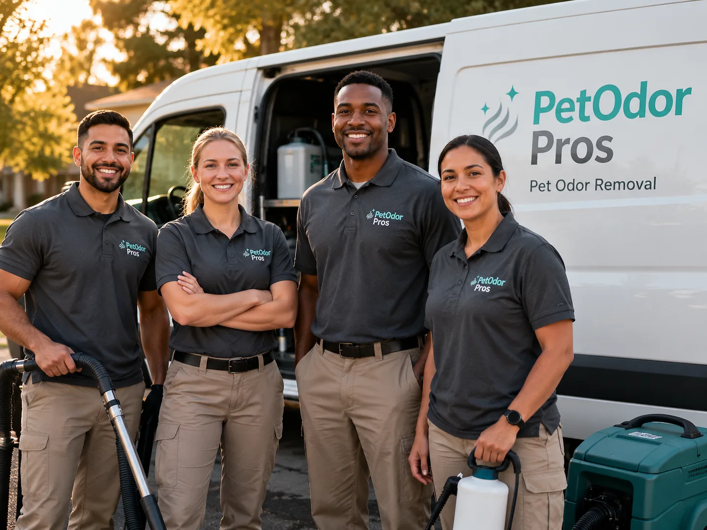 Pet Odor Removal team serving Carmichael, CA
